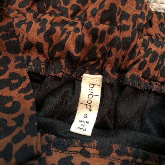 BEBOP ANIMAL PRINT SKIRT - Picture 4 of 4